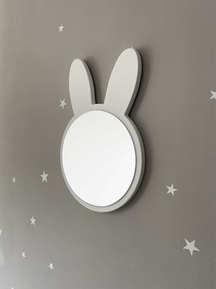 Jaju Baby Beyaz Tavşan Ayna / Aksesuar