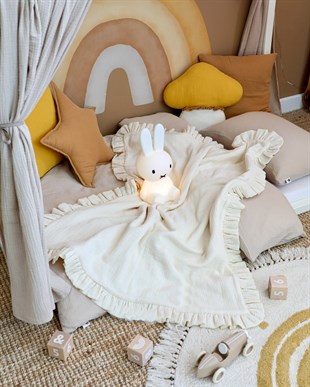 Jaju Baby Krem Rengi 110*110 cm Müslin Pamuk Bebek Kundak Battaniye Yeni Doğan Bebek Yatak Organik Bebek Battaniyesi Yenidoğan Battaniye